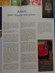 article "comment décorer une pièce à vivre"