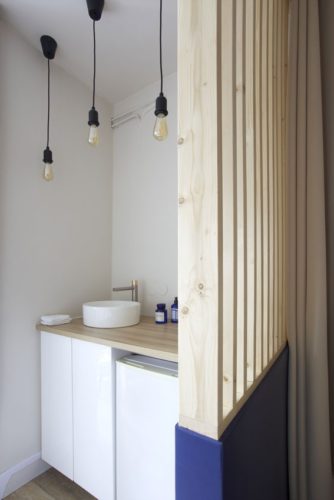 Optimisation petit espace à Paris par Florence Vatelot, Décoratrice membre UFDI à St Malo, Dinan, Dinard et Cancale (22)