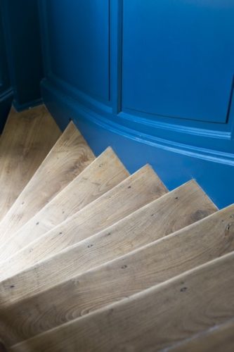 Dinard mise en couleur escalier